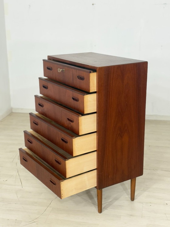 Image 1 of Commode/meuble coiffeuse vintage en teck / meuble design danois