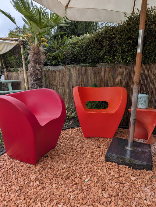 Fauteuil « Petit Albert » de Moroso, par Ron Arad (2x)