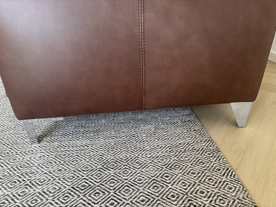 Image 1 of Bellissimo divano in pelle marrone cholade