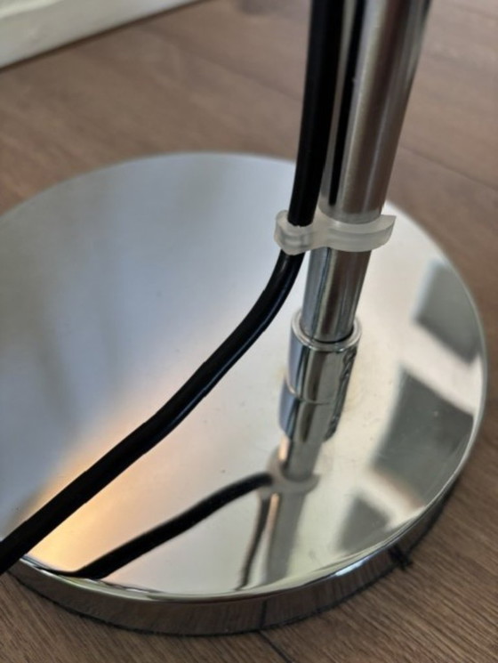 Space Age 70s chrome desk/table lamp – Metal (photo 4 of 10)