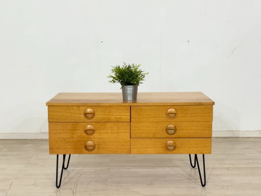 Hellerau Serie 427 ladekast / dressoir in mid-century stijl