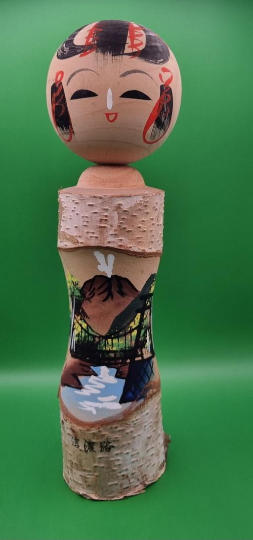 Süße Kokeshi aus Shinanoji Japan