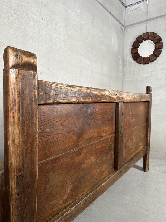 Image 1 of Antica panca spagnola - XIX secolo