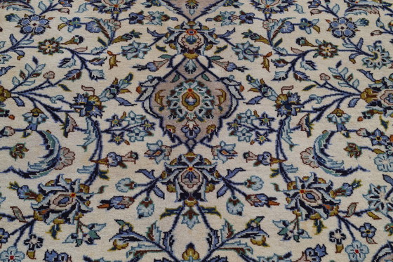 Image 1 of Perzisch tapijt Kashan 4.20 x 3.02 Oosters tapijt fijn nr. 24615