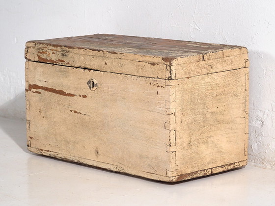 Coffre blanc antique (c.1920) #6 – Commodes, Rustic (photo 28 of 34)