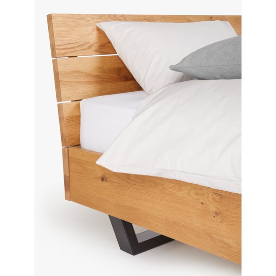 Image 1 of John Lewis & Partners Calia - Cama doble, roble