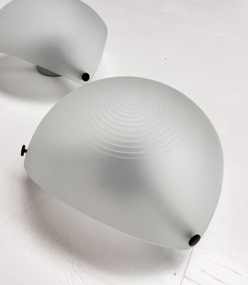 Set di applique di Ernesto Gismondi per Artemide, anni '80.