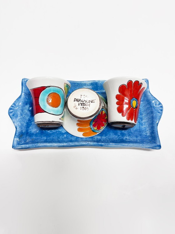 Image 1 of Giovanni de Simone coffee set for two. Italy, 1960s