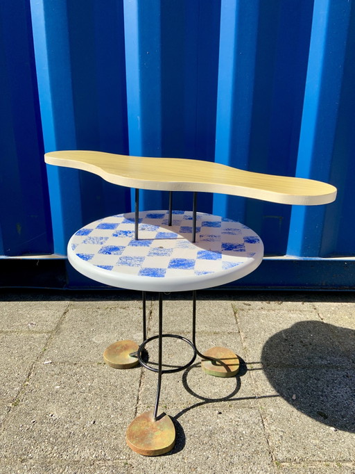 Bijzettafel Surfing Jan – Metal, Wood (photo 2 of 6)