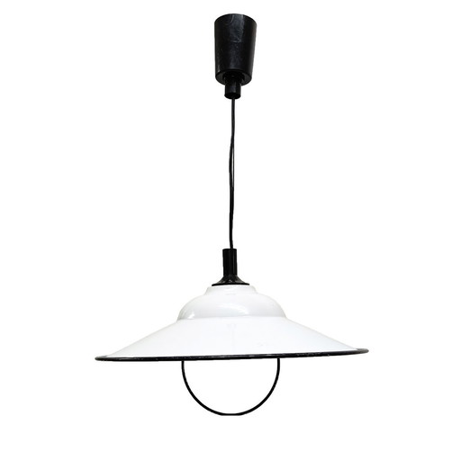 Lampe pendante métallique espagnole, 1970
