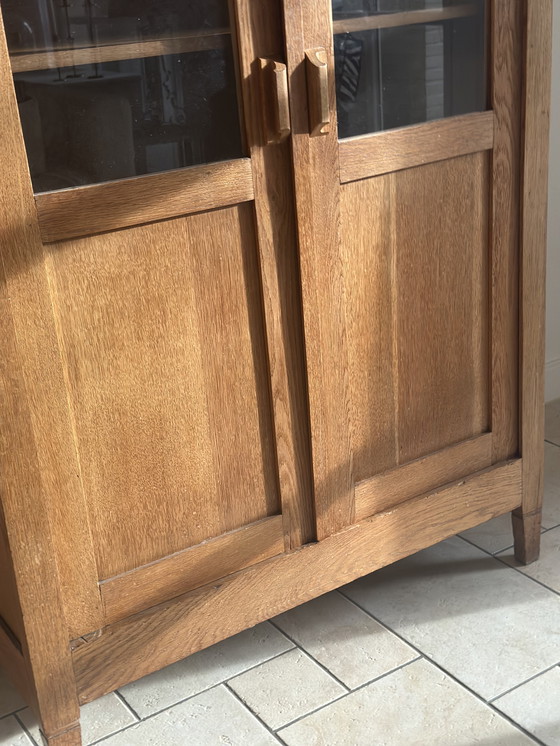 Image 1 of Aparador y librería Art Déco de la Escuela de Ámsterdam