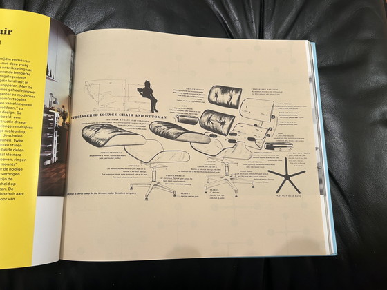 Image 1 of Eames Vitra Ottoman b/b 1971 1e eigenaar