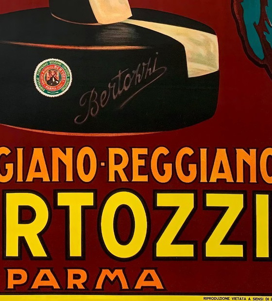 Image 1 of Bertozzi Parmigiano-Reggiano - 1930 - Poster 70x100 cm