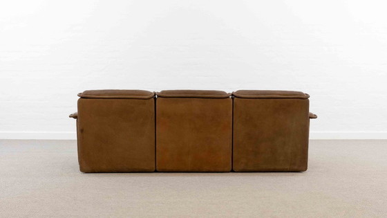 Image 1 of Modular De Sede Sofa DS-12 in Cognac Leather, 70s