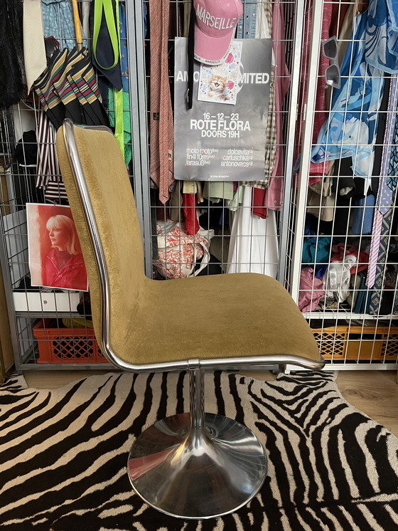 Image 1 of 2x Tacke draaistoel fauteuil Tulip chroom space age mid century vintage set