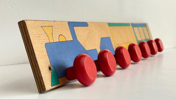 Image 1 of MANEGGIO IN LEGNO PER BAMBINI Anni '50-'60