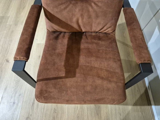 Image 1 of Showroommodel - Montel Sintra Fauteuil - Koper - Brons - Zwart - Velours