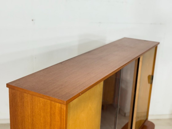 Image 1 of Beautiful vintage highboard / bar cabinet / sideboard / china cabinet