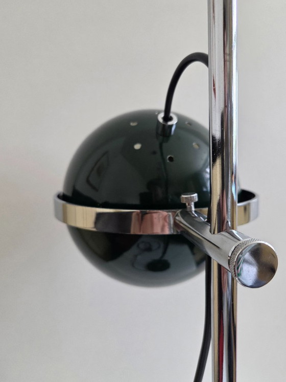 Image 1 of Vintage table lamp - Gepo - 1970s - Green