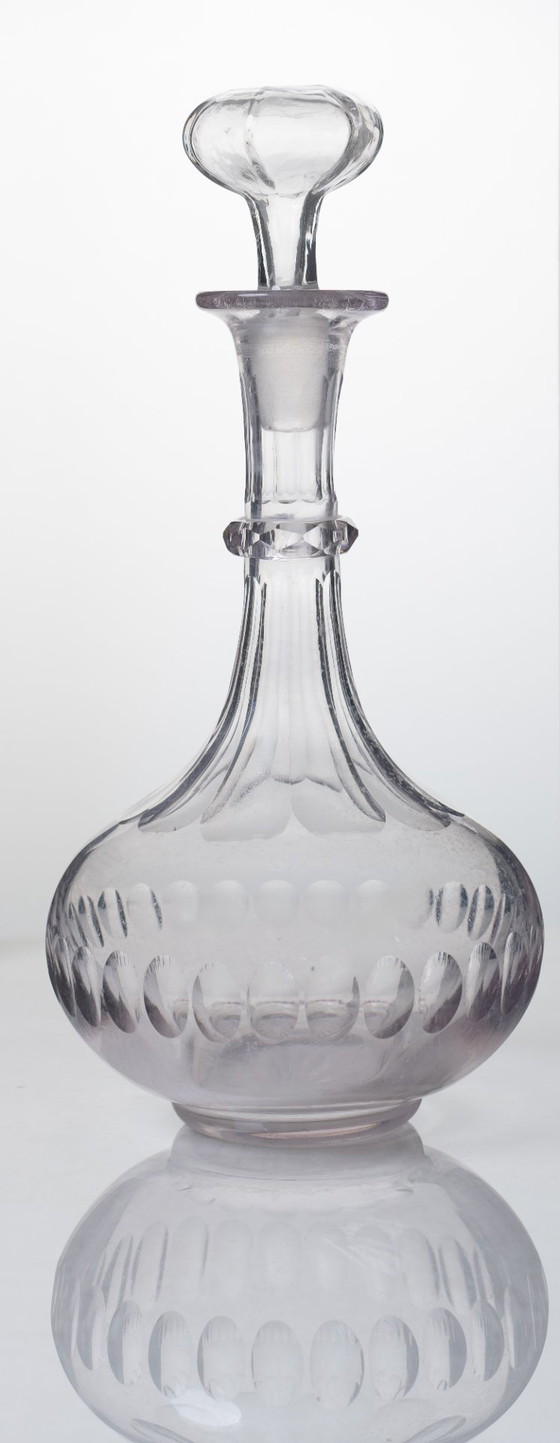 Image 1 of Caraffa in vetro Val Saint Lambert