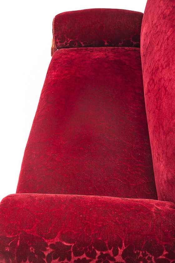 Image 1 of Sofá alsaciano rojo