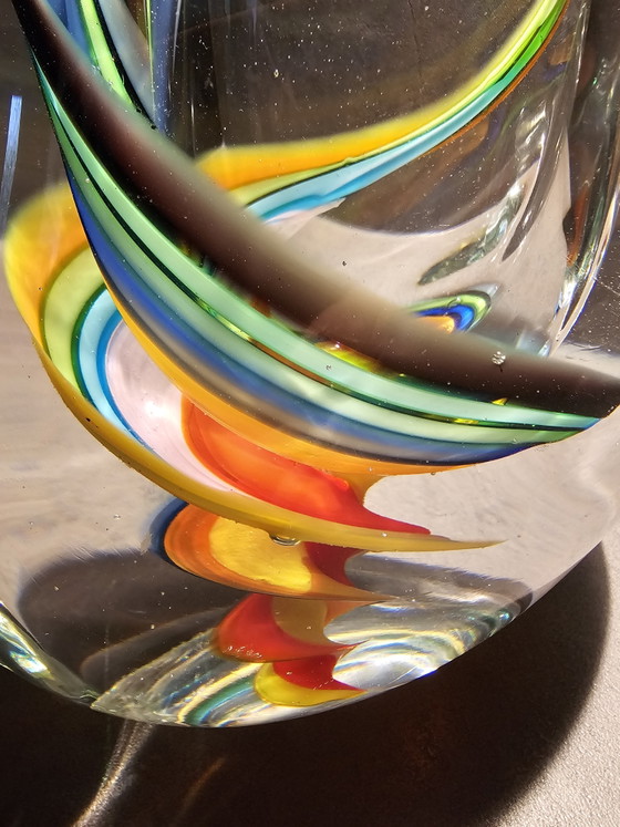 Vaso speciale pesante in Arte in vetro vintage – stile Murano – 4 a 5 kg – Glass (photo 9 of 15)