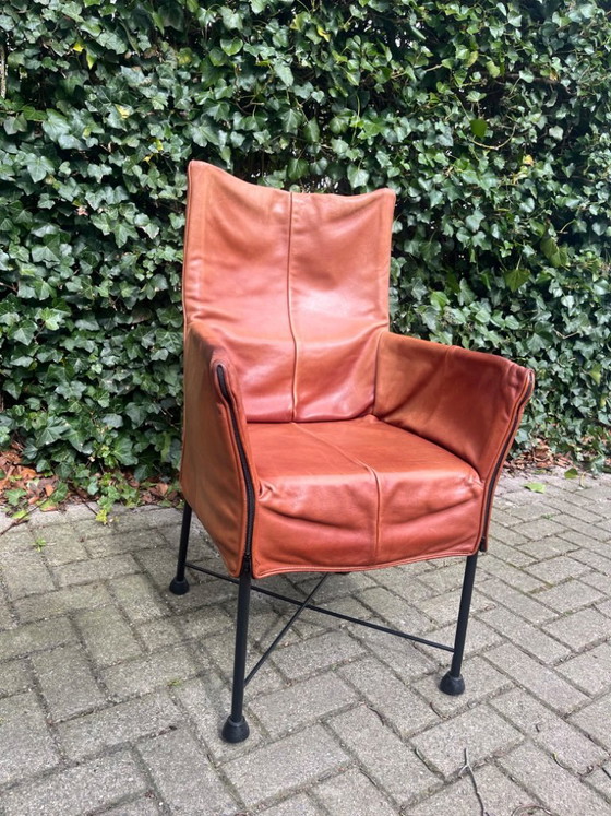 Image 1 of Montis Chaplin 4 stuks cognac leer