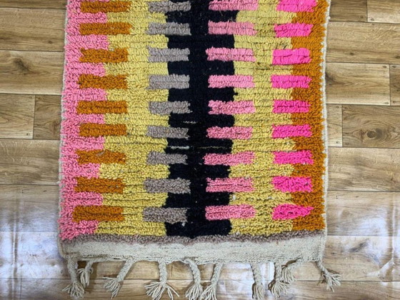 Image 1 of Mehrfarbige Berberteppiche aus Leinen, 300 cm x 100 cm
