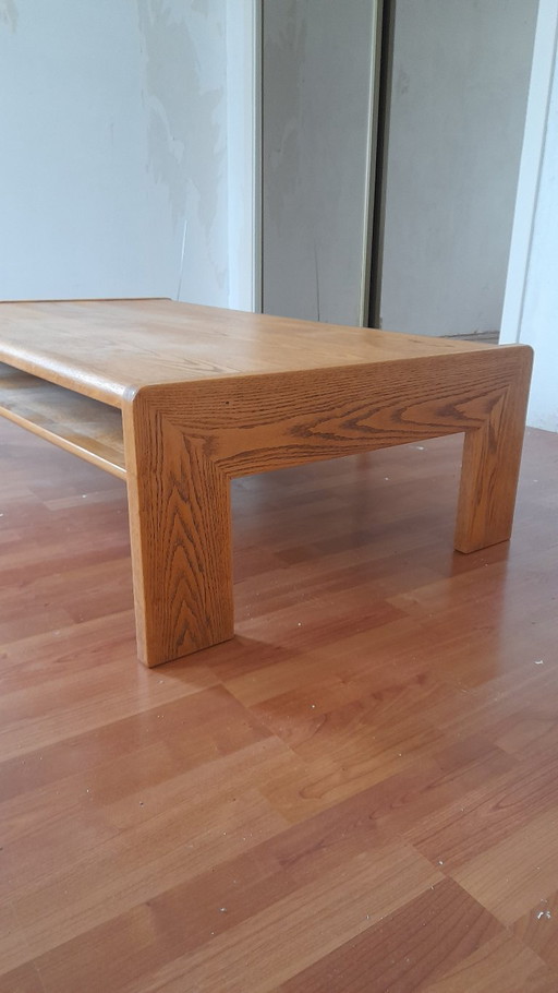 vintage design coffee table oak