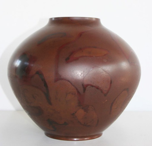 Bronze Vase - Yoshino Takeji - Japan