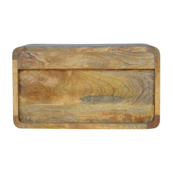 Schwebender Nachttisch mit offenem Ablagefach – Eichen-Finish – Artisan, Nachttische, Wood (photo 8 of 9)