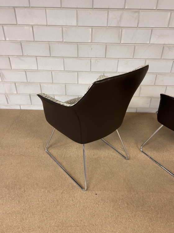 Image 1 of Sedie da pranzo Leolux Mara 2 pezzi