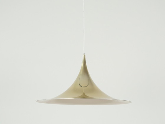 Danish Vintage Semi Pendant Lamp by Bonderup and Thorup, 1968 – Louis Poulsen, Aluminium (photo 4 of 11)