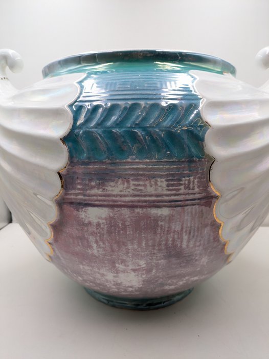 Image 1 of Laveno, Christopher DRESSER (1834-1904) - Vaas - Keramiek