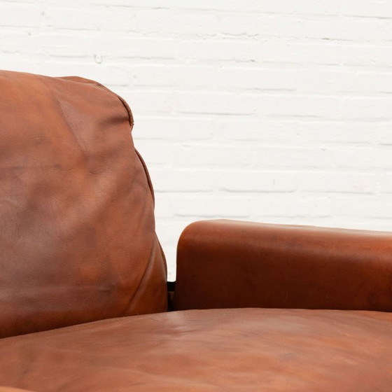 Dieter Rams Vitsoe Tweezitsbank 70's – 2 zitsbanken, Plastic, Leather (photo 9 of 11)