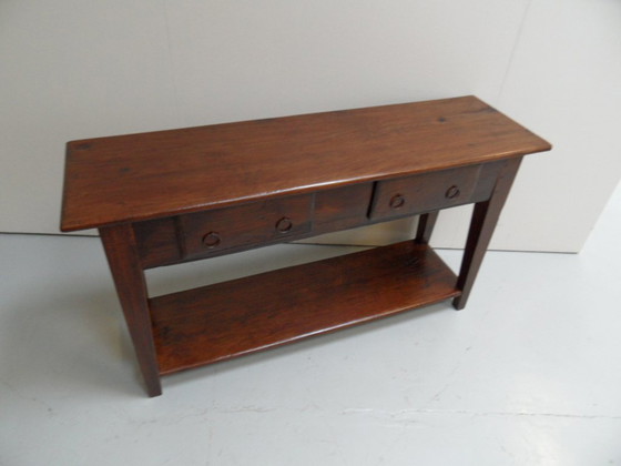 Antieke Spaanse Sidetable – Bijzettafels, Wood (photo 9 of 14)