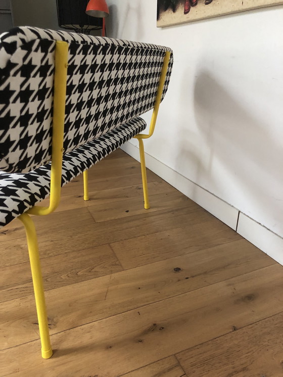 Image 1 of Sitzbank Stoff Hahnentritt