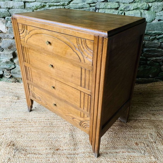 Vintage Art Deco Ladekasten – Hout (photo 3 of 11)