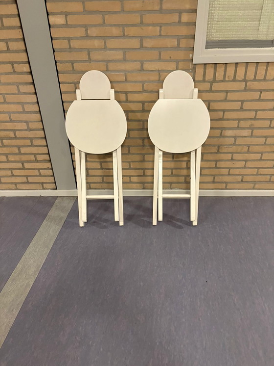 Image 1 of Sedie pieghevoli di design italiano degli anni '80