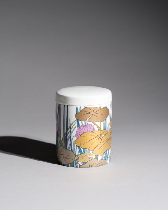 Image 1 of Alain Le Foll & × Tapio Wirkkala Rosenthal Porcelain Vase & Lidded-Box Set