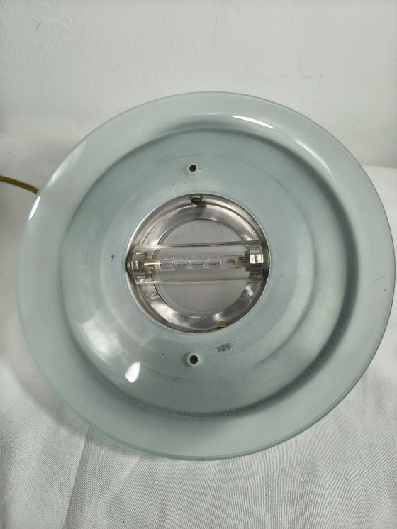 Image 1 of Vintage Herda Holland wandlamp – jaren 70 –brons met matglas