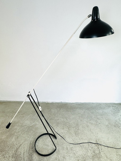 LAMPE DE SOL TIVOLI GRASSHOPPER PAR FLORIS H. FIEDELDIJ POUR ARTIMETA, PAYS-BAS, années 1950