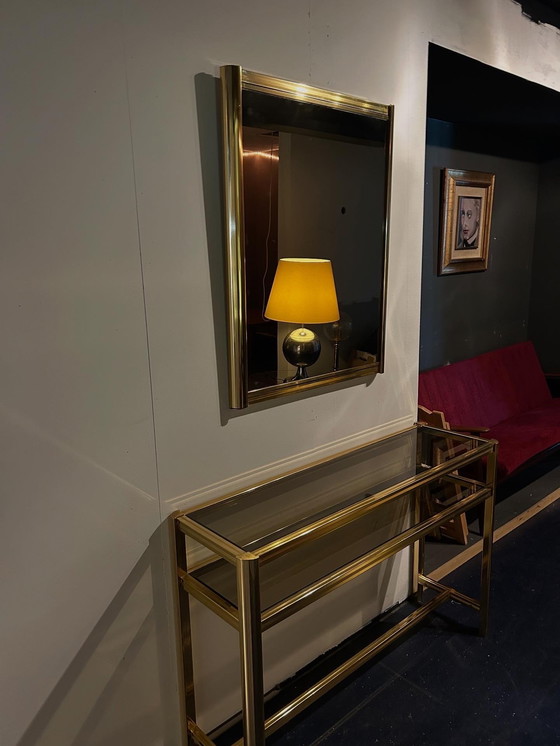 Image 1 of Pierre Vandel console & mirror '1970'