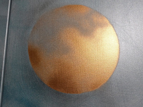 Image 1 of Japanese wisteria J359 - triptych - ready to hang