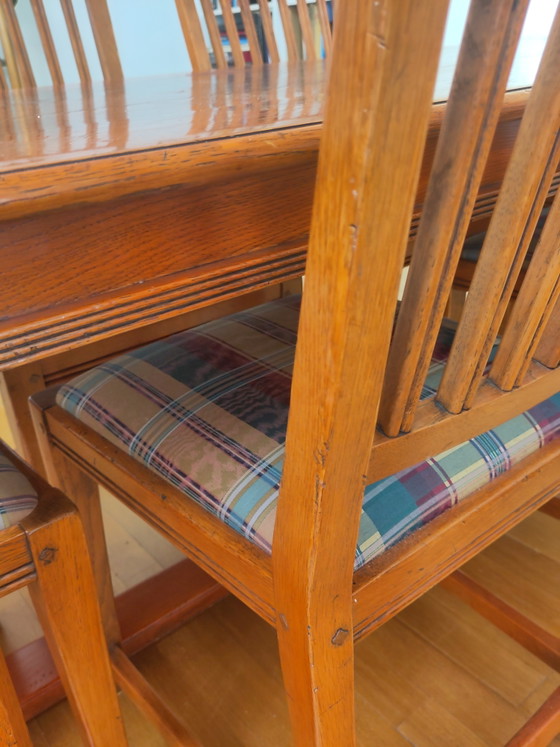 Schuitema Eetkamer Set – Eetkamerset, Wood, Textile (photo 9 of 15)