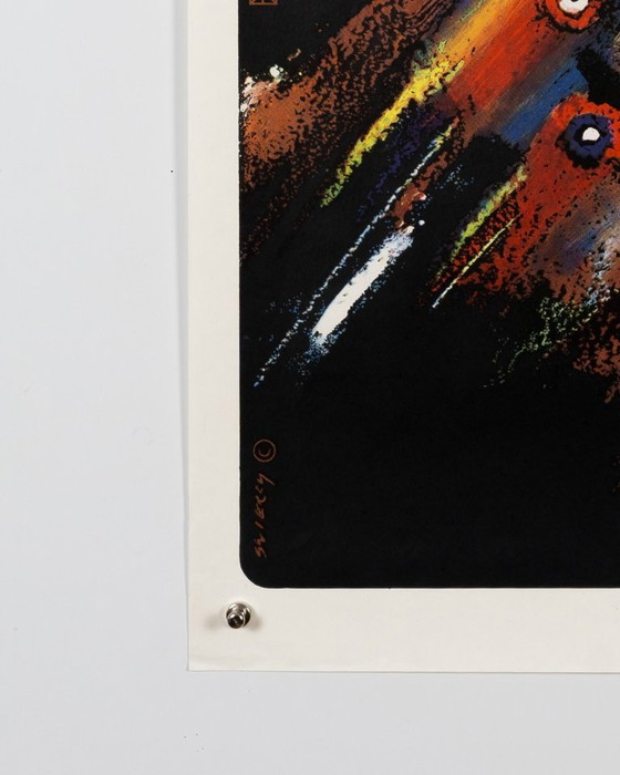 Charlie Parker 1920-1955 – 1975 – Poster musicale originale vintage di Waldemar Swierzy – Mid-Century Modern (photo 8 of 8)