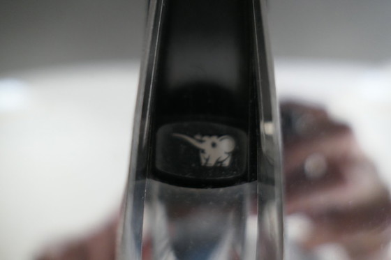 Image 1 of Vintage Elephant ijsemmer met originele ijstang RVS