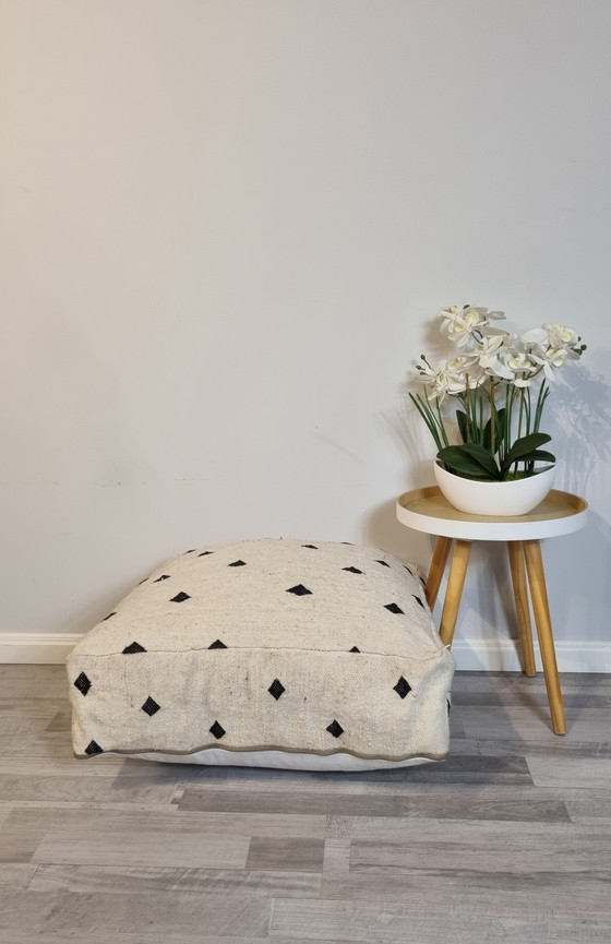 Image 1 of Kelim berber poef , marokkaanse zitkussen