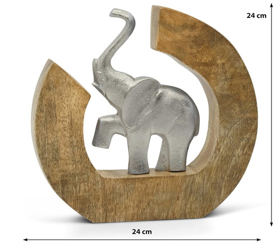 Image 1 of Life Course Elephant Sculpture