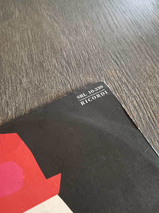 Image 1 of Ornella Vanoni Pagliacci 45 rpm vinyl record - year 1964